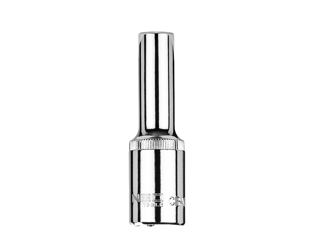 Hlavica nástrčná 1/2", DIN 3124, predĺžená, NEO tools