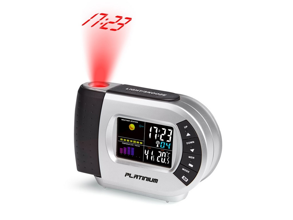 Budík s meteostanicou DCF RS5002LBT