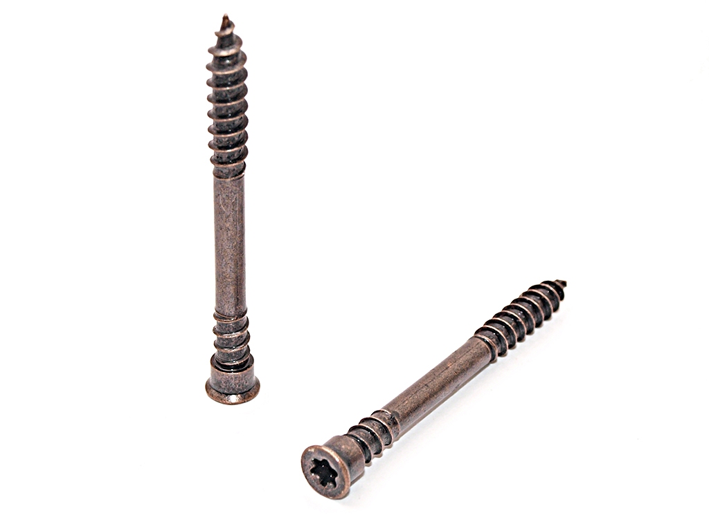 Vrut terasový RAPI-TEC TERASO ANTIK so závitom pod hlavou, TORX drážka, nerez A4