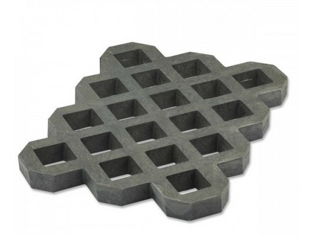 Dlažba zatrávňovacia z Traplastu, výška 60 mm