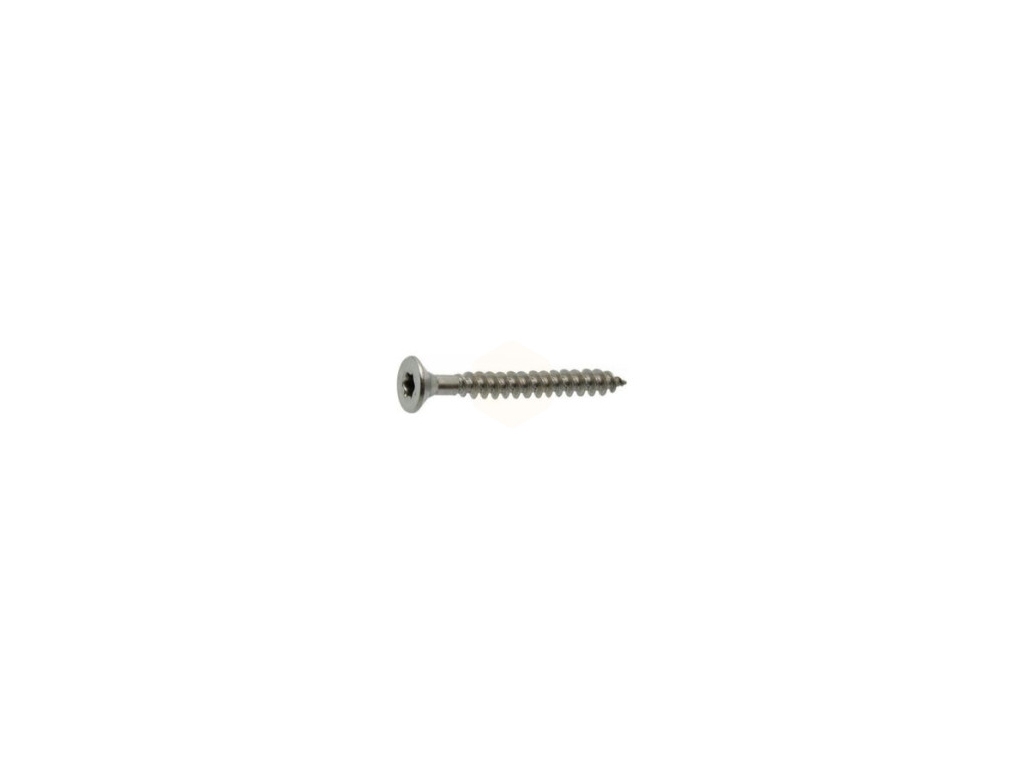 Vrut se zápustnou hlavou TORX drážka, část.závit, nerez A4