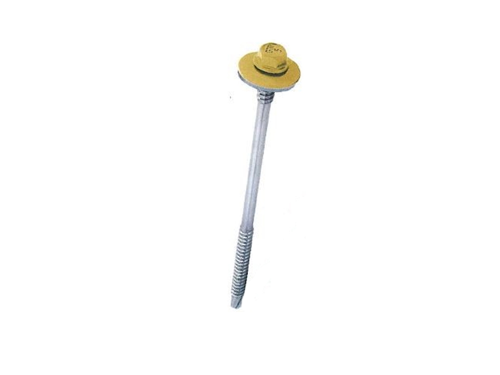 Skrutka s vrtáčikom pre sendvičové panely, vŕtacia kapacita 2 - 6 mm, povrch gRey.coat