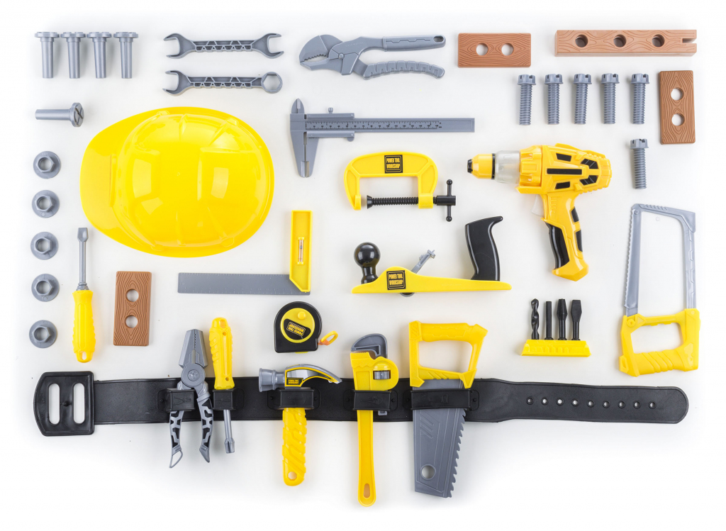 Detské náradie DELUXE TOOLS, 44 dielov