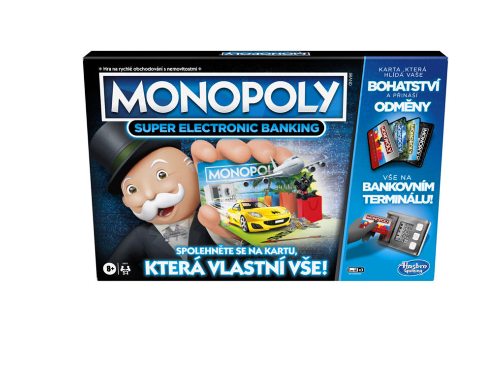 Monopoly Super elektronické bankovníctvo CZ verzia