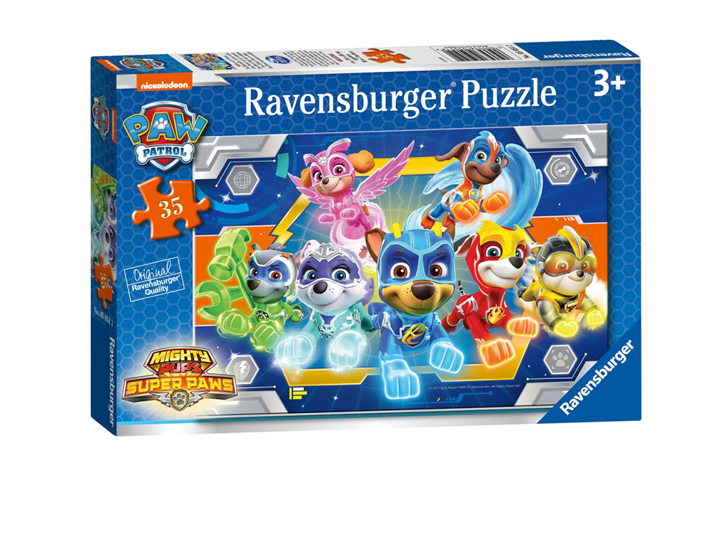 Puzzle Labková patrola - Všetci priatelia 35 dielikov