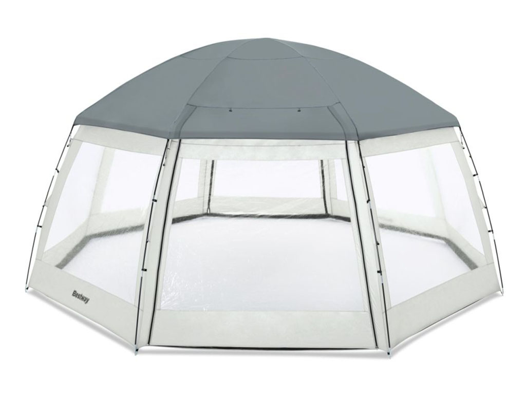 58612 Zastrešenie bazénu POOL DOME 6 x 6 x 2,95 m