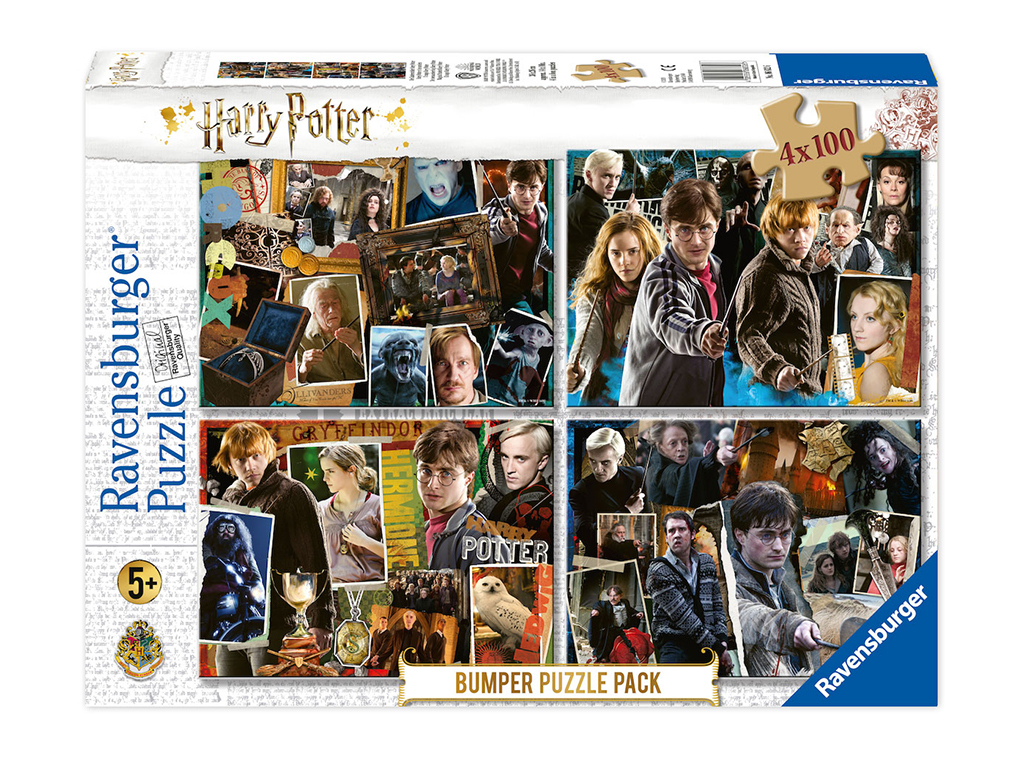 Puzzle Harry Potter set 4x100 dielikov