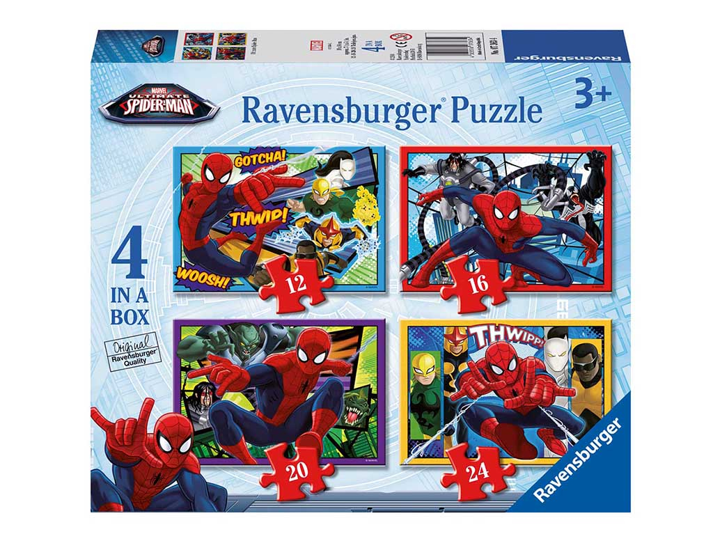 Puzzle Disney Spider-man 12/16/20/24 dielikov