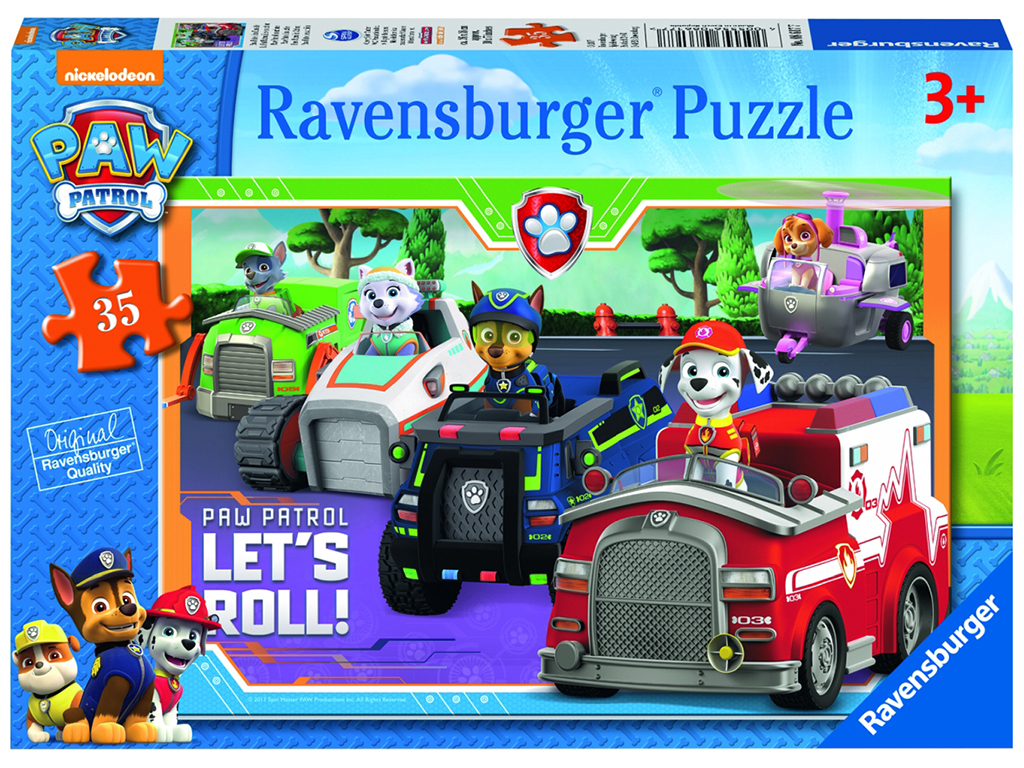 Puzzle Labková Patrola 35 dielikov