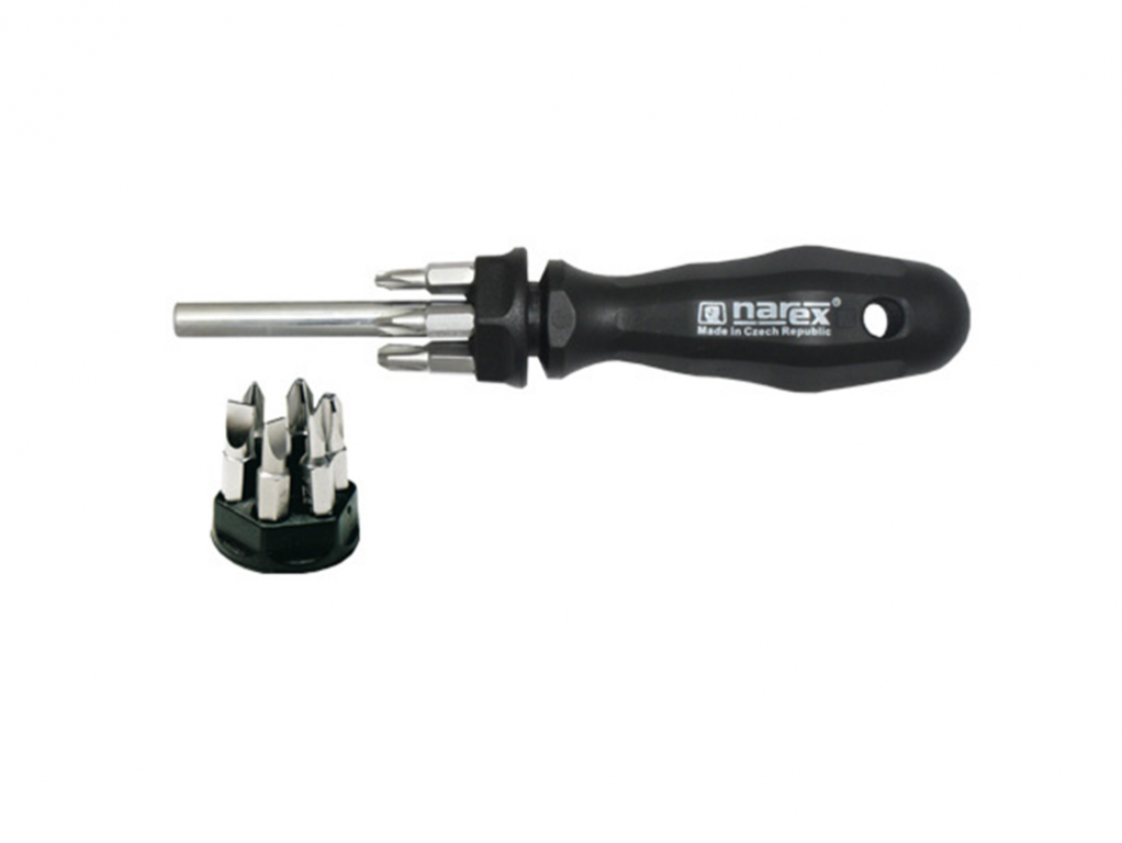 Skrutkovač magnetický s bitmi, PROFI LINE, Narex