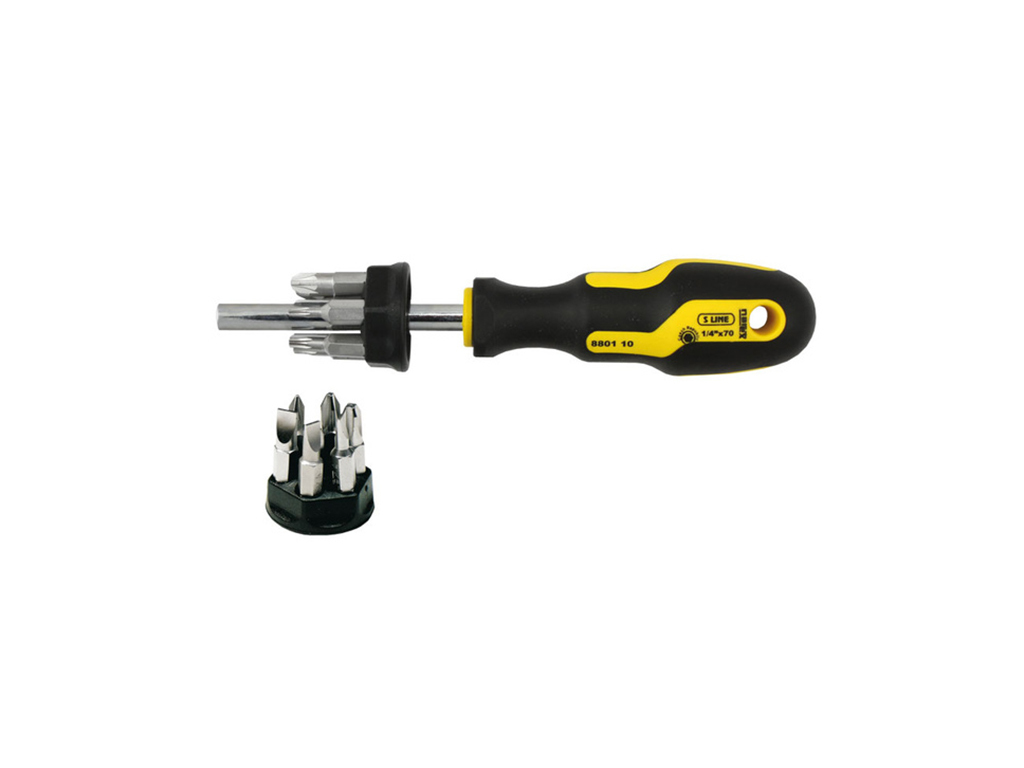 Skrutkovač magnetický s bitmi, S LINE PROFI, Narex