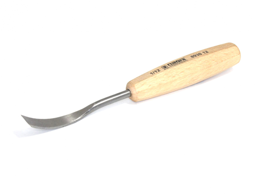 Dláto rezbárske ploché, prehnuté, WOOD LINE STANDARD, Narex