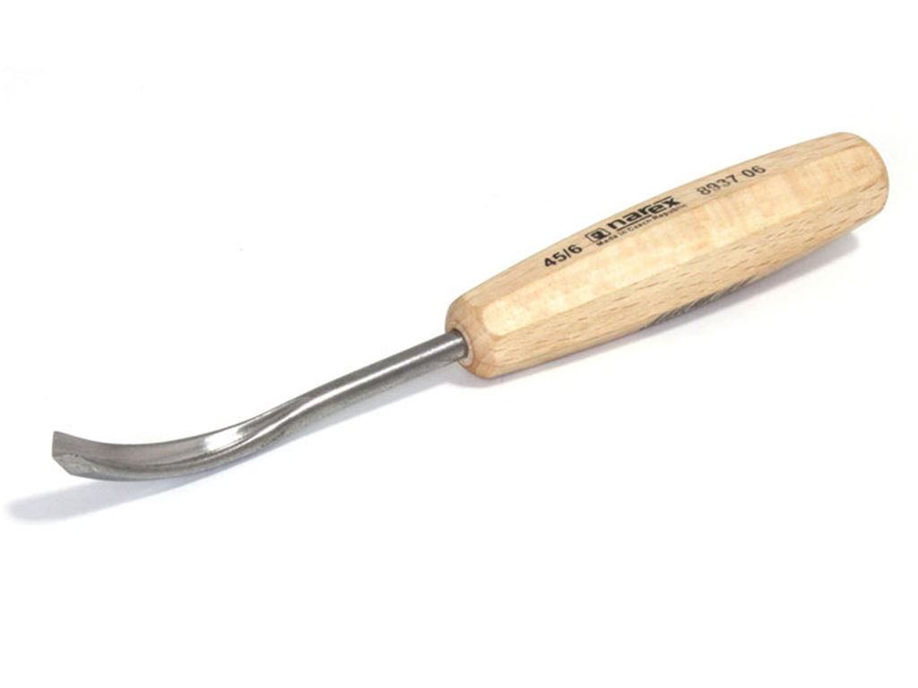 Dláto rezbárske uhlové 90°, prehnuté, WOOD LINE STANDARD, Narex
