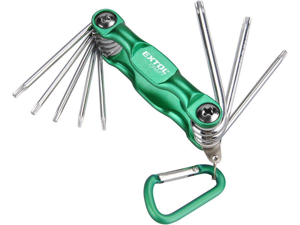 Multikľúč TORX, T6-T25, EXTOL CRAFT