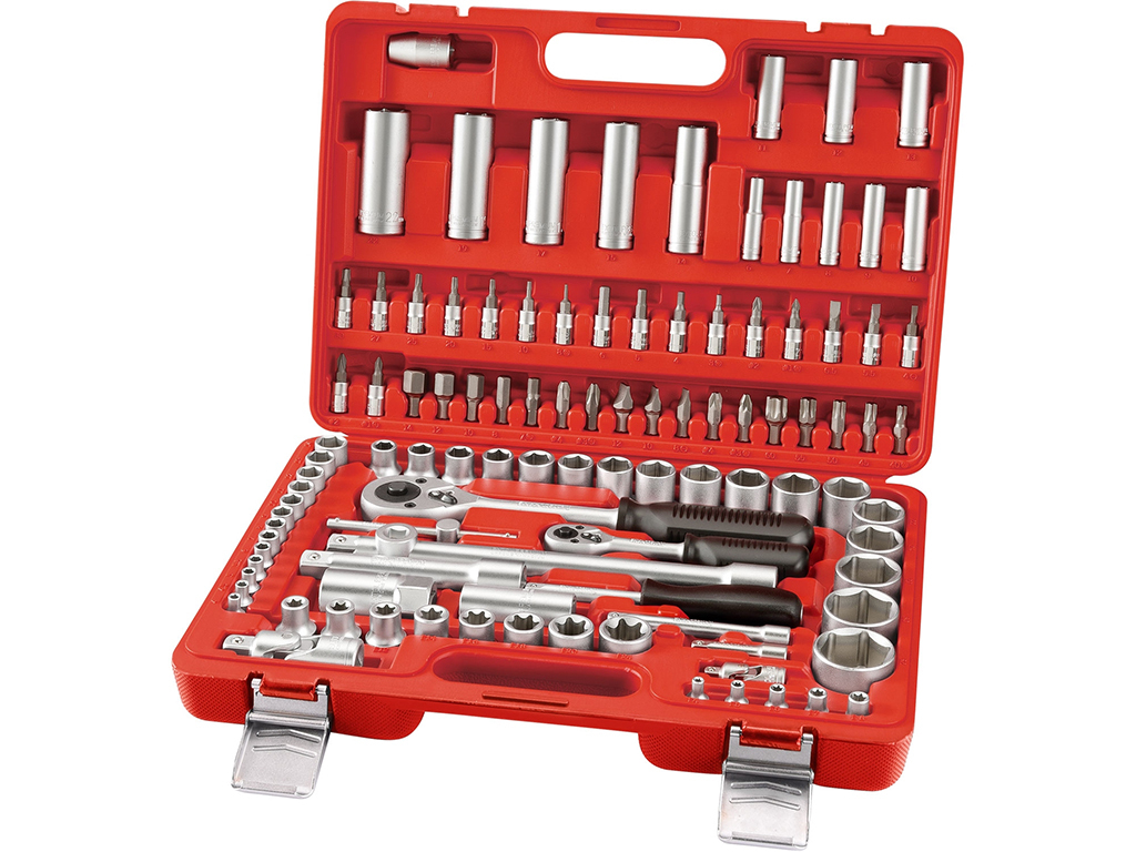 Gola sada 1/4" a 1/2", 108 dielov, EXTOL PREMIUM