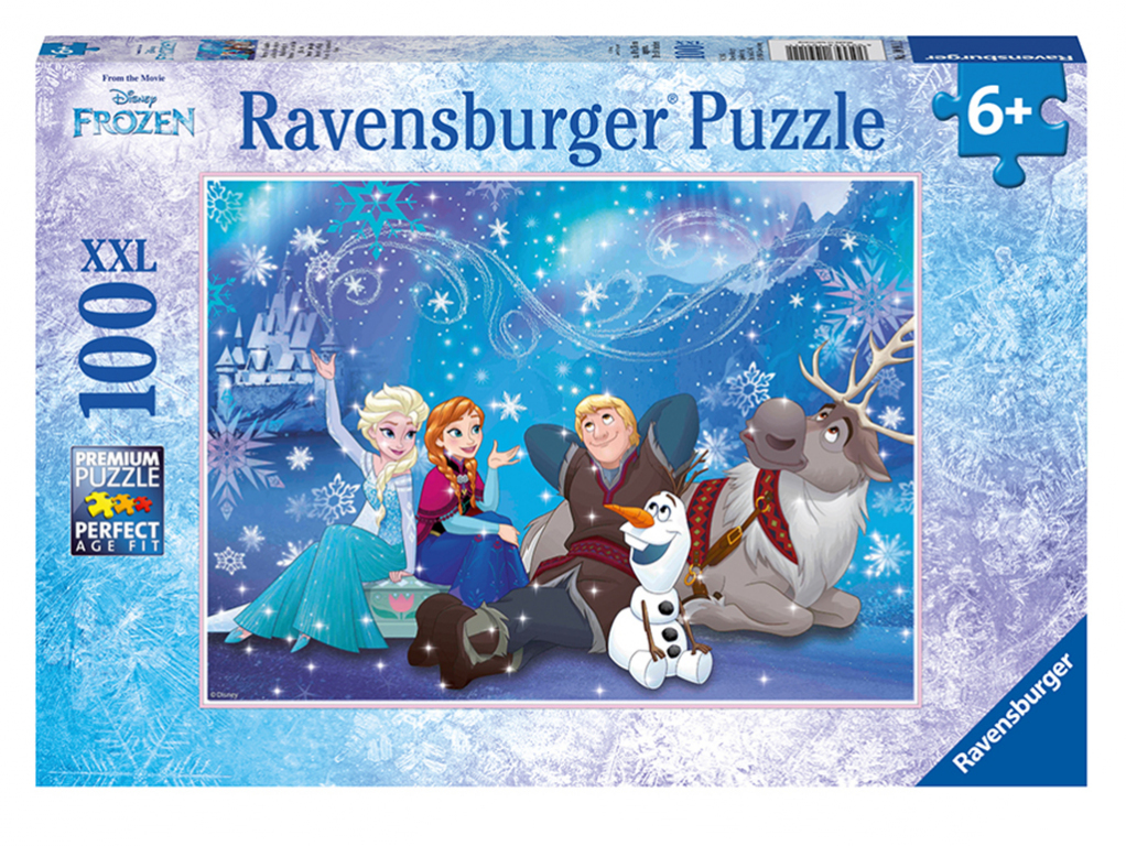 Puzzle Disney Ľadové kráľovstvo, 100 XXL dielikov