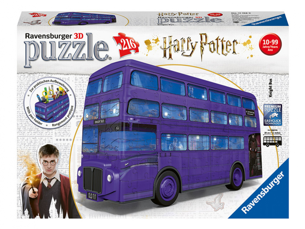 3D puzzle Harry Potter Rytiersky autobus 216 dielikov