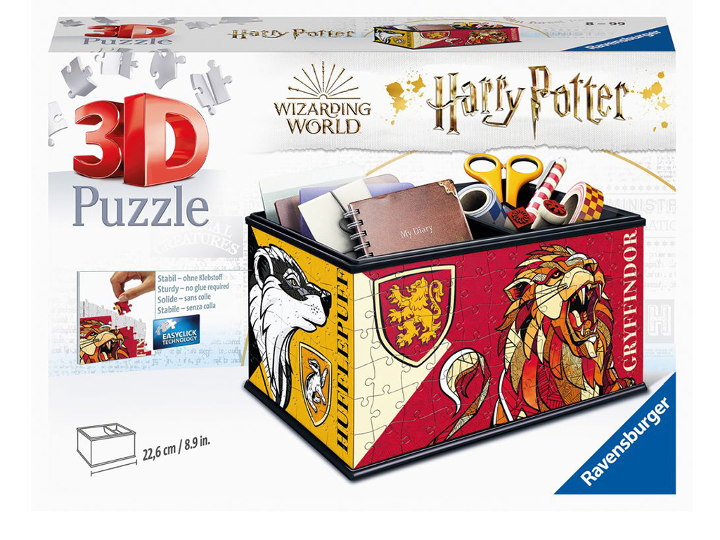 3D puzzle úložná krabica Harry Potter 216 dielikov