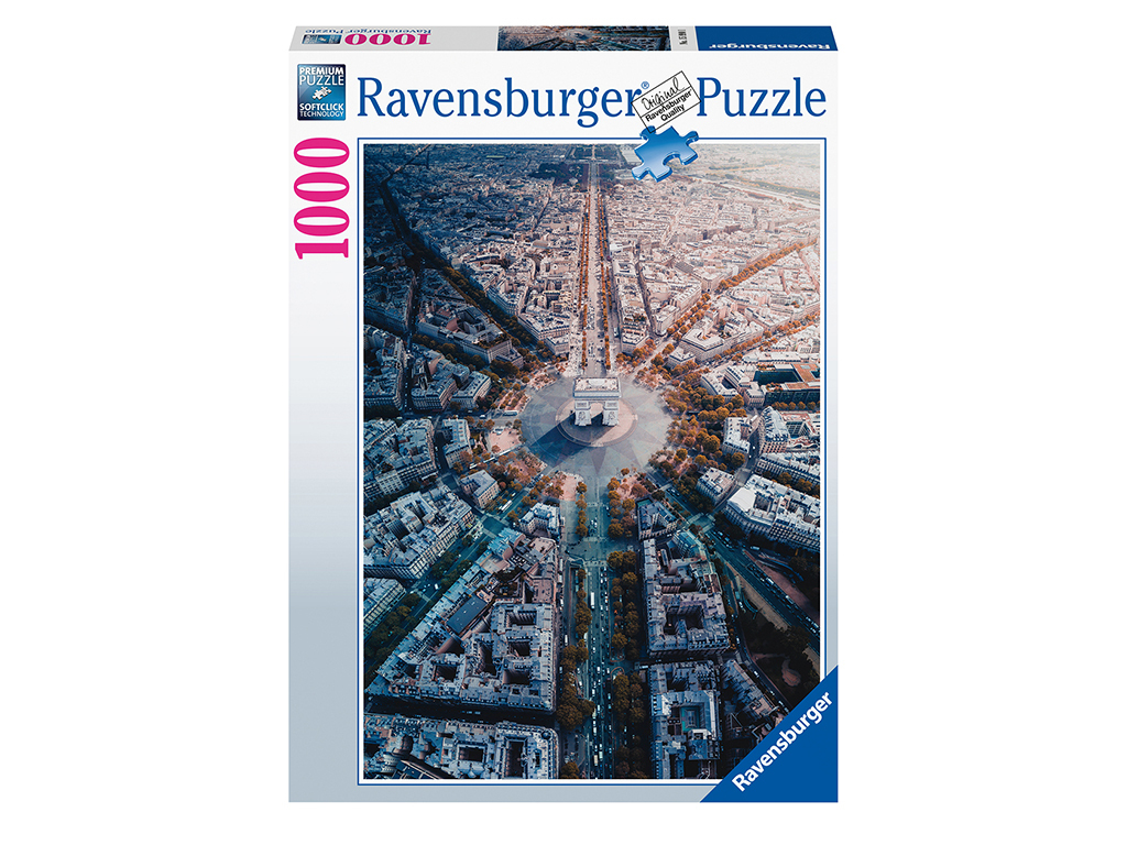 Puzzle Paríž Champs-Élysées 1000 dielikov