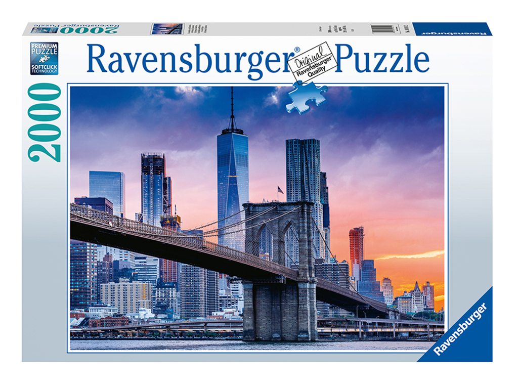 Puzzle New York s mrakodrapmi 2000 dielikov