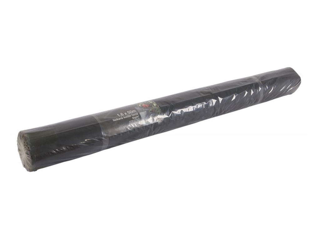 Netkaná mulčovacia textília, čierna, 50 g/m2