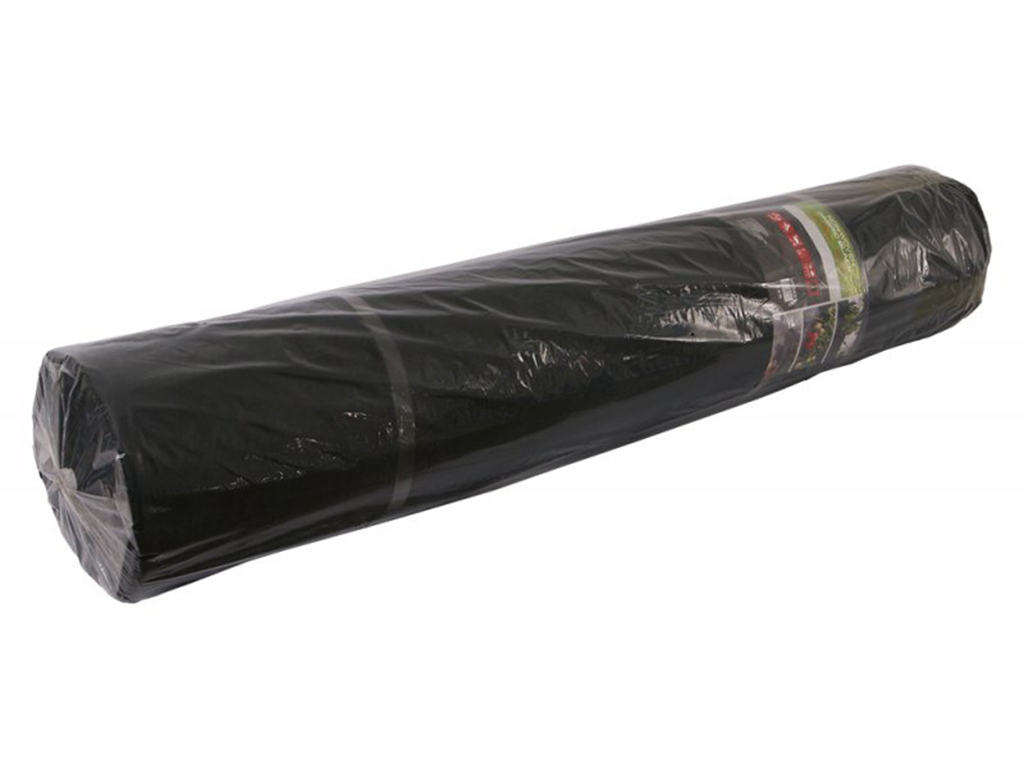 Netkaná mulčovacia textília, čierna, 50 g/m2