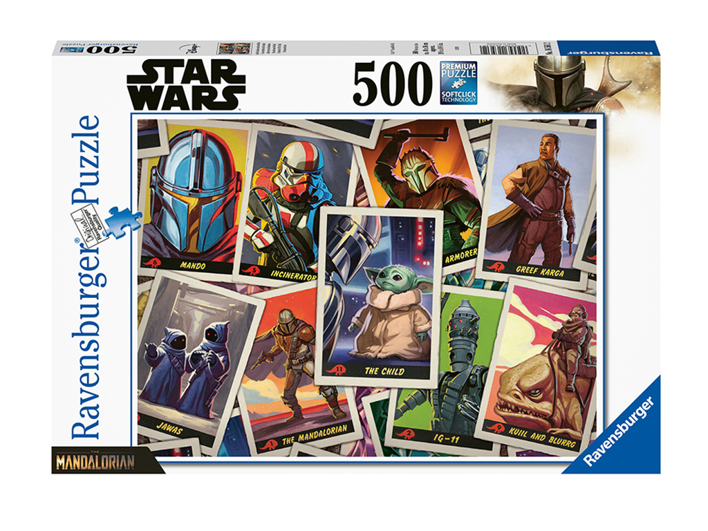 Puzzle The Mandalorian - Baby Yoda 500 dielikov