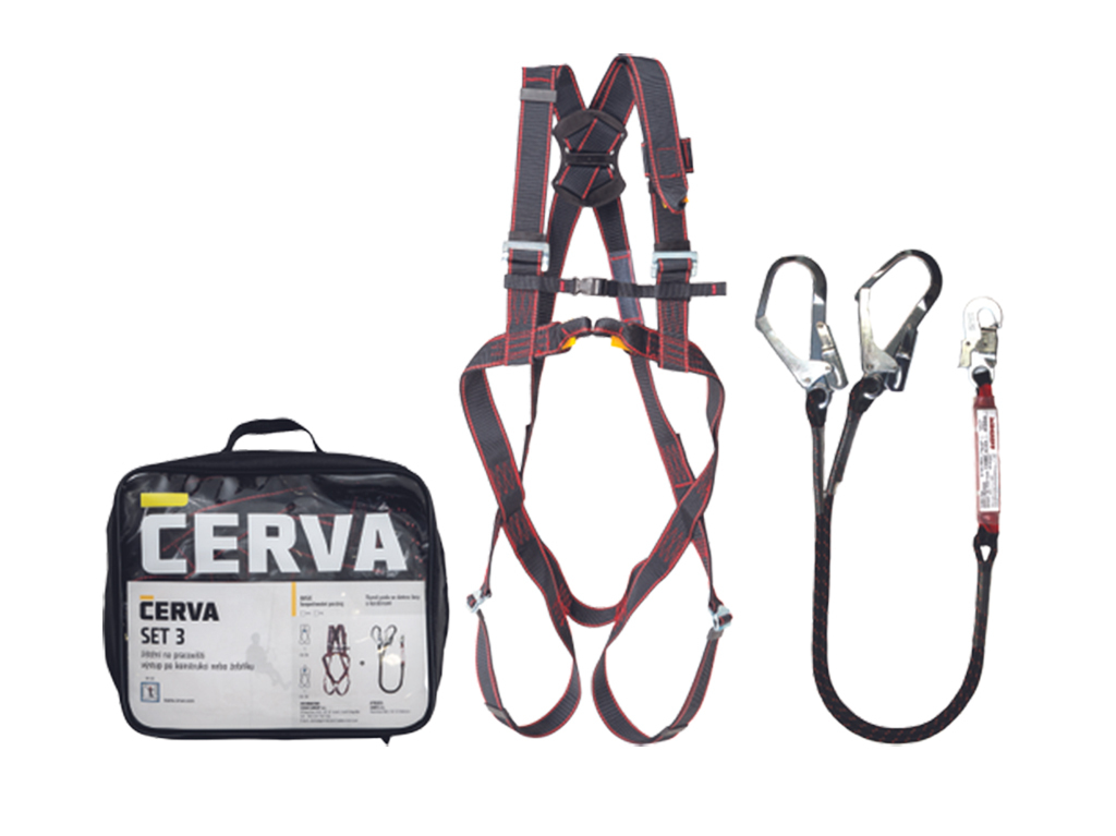 Set na prácu vo výškach - lešenie, CERVA