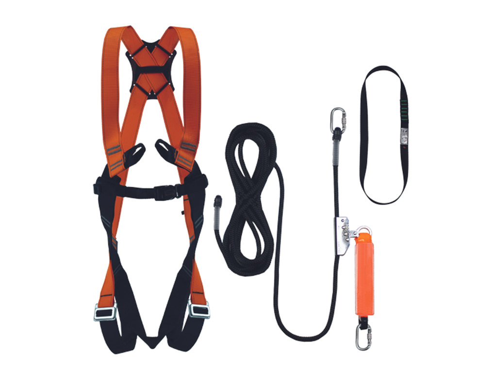 Set na prácu vo výškach - rovné a šikmé strechy, FALLSAFE