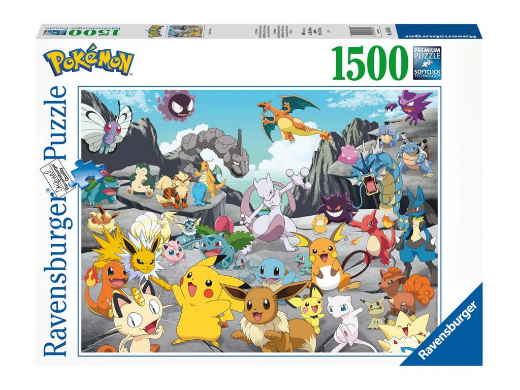 Puzzle Pokémon 1500 dielikov
