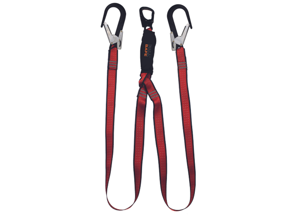 Zachytávač pádu (brzda), 2 karabíny, ATEX, FALLSAFE