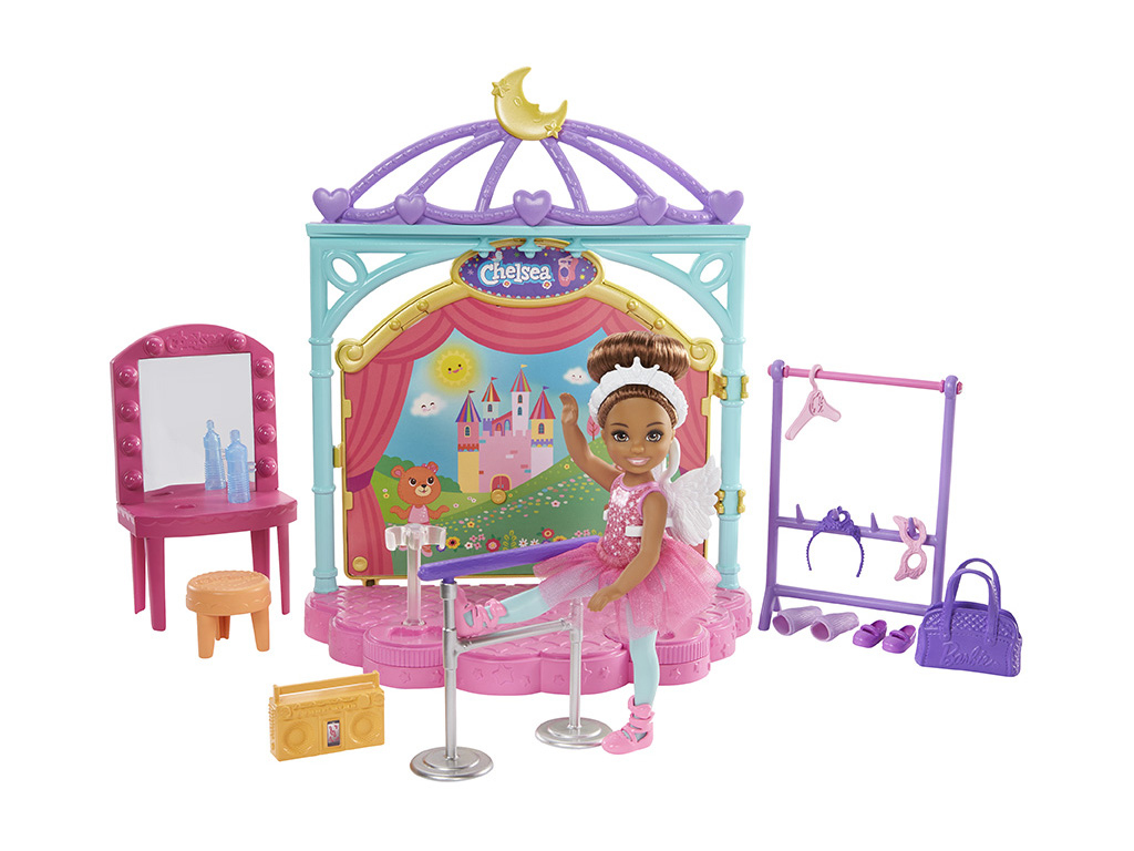 Barbie Chelsea baletka herný set, Mattel