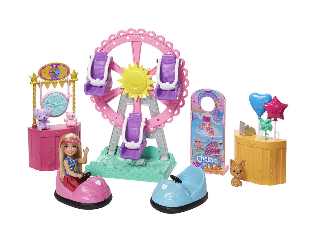 Barbie Chelsea na púti herný set, Mattel
