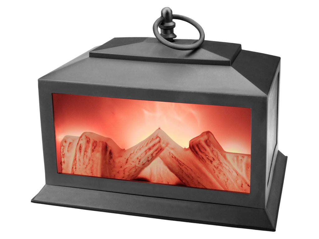 Krb s plápolajúcim ohňom LED, na zavesenie, EXTOL LIGHT