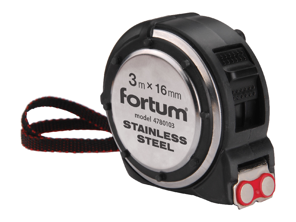 Meter zvinovací nerezový, FORTUM