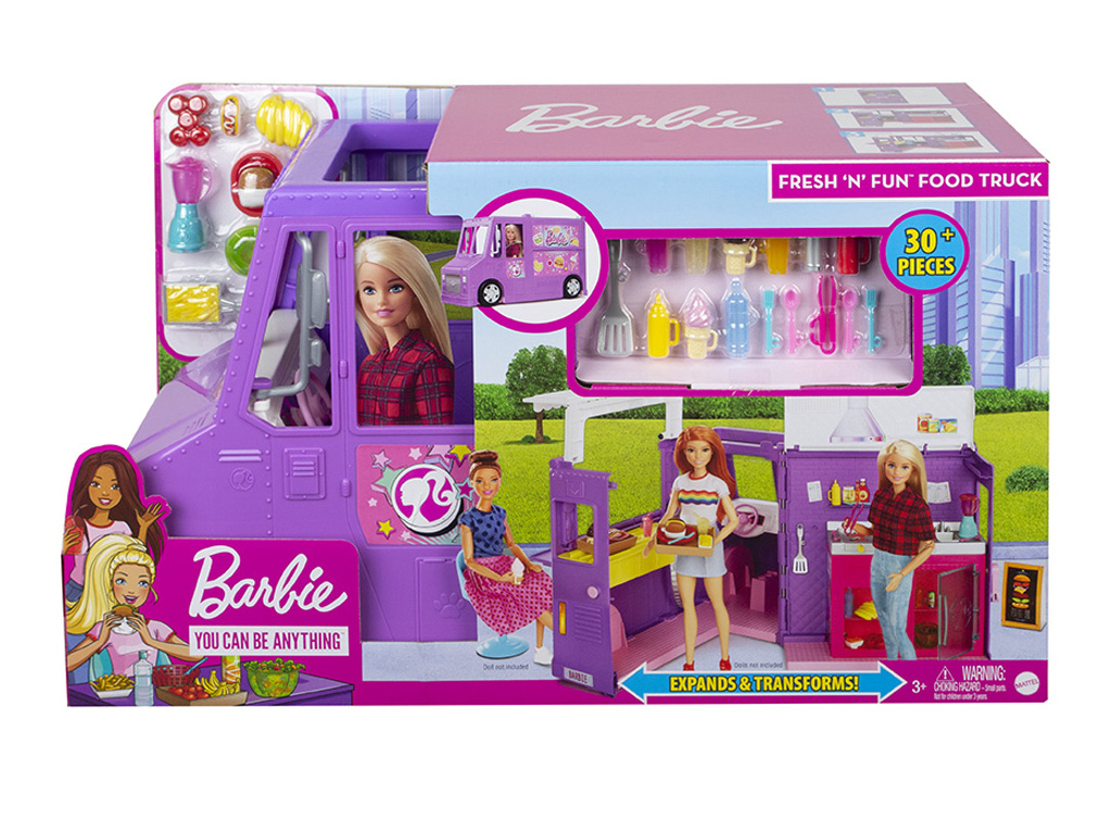 Barbie pojazdná reštaurácia, Mattel