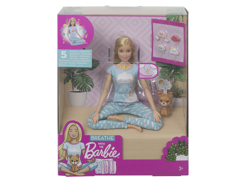 Barbie wellness bábika a meditácia, Mattel
