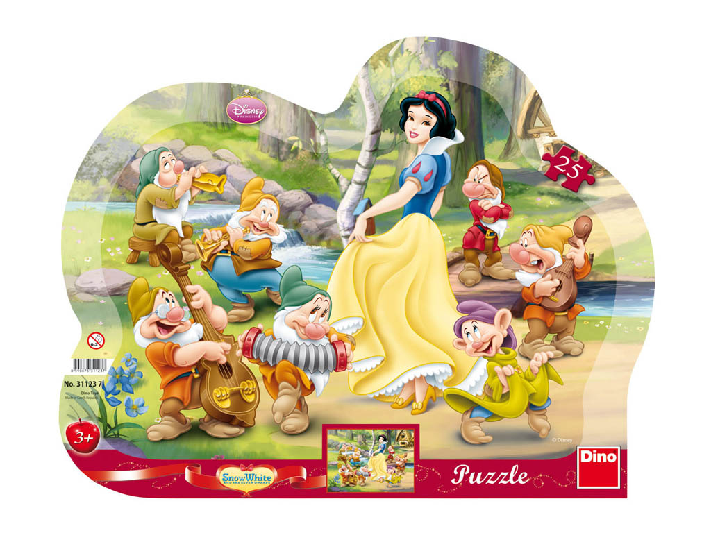 Puzzle Disney Snehulienka 25 dielikov