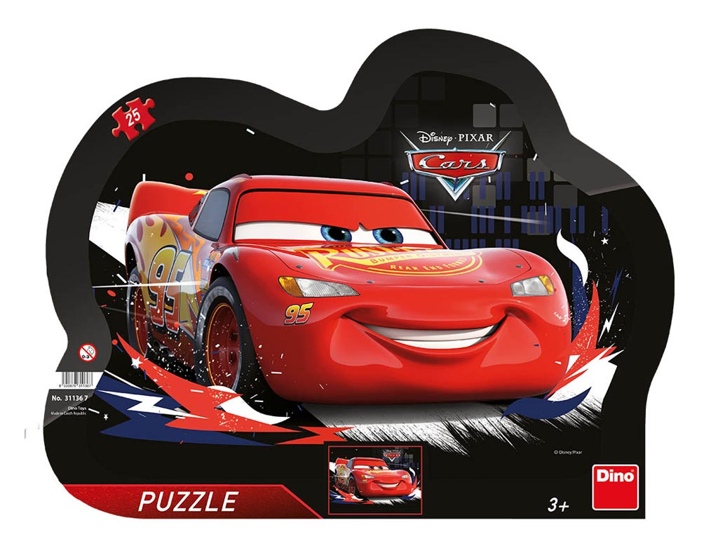 Puzzle Disney Cars: Súboj 25 dielikov