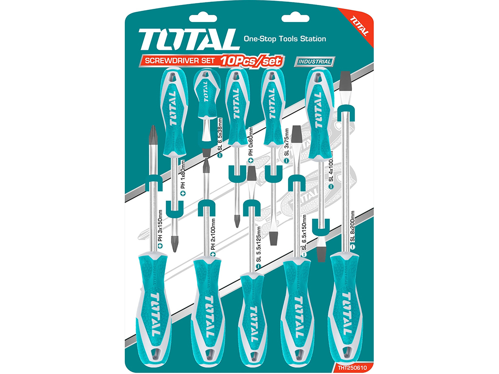 Sada skrutkovačov, TOTAL Industrial