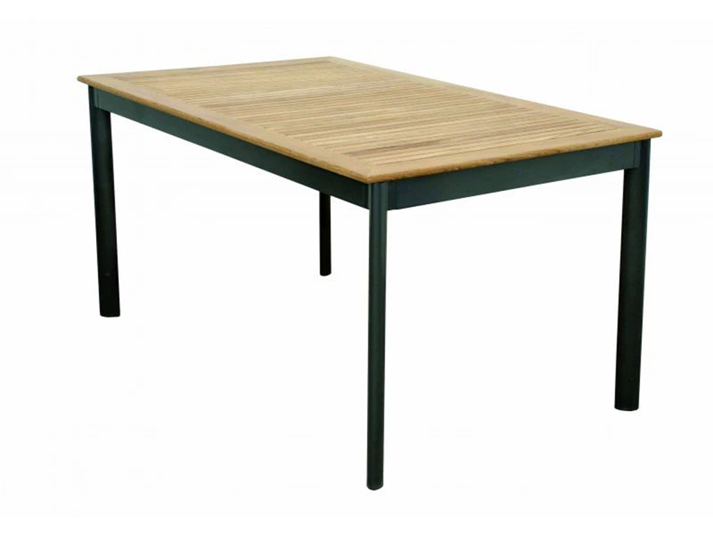 Stôl s teakovou doskou, CONCEPT