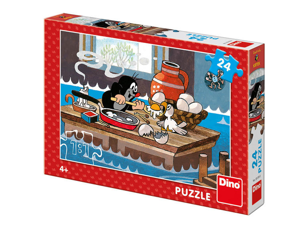 Puzzle Krtko a orol 24 dielikov