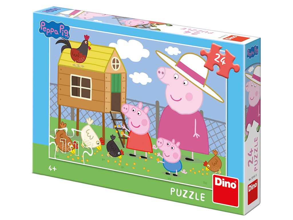Puzzle Peppa Pig: Sliepočky 24 dielikov