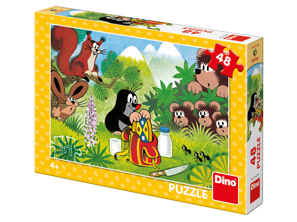 Puzzle Krtko a desiata 48 dielikov