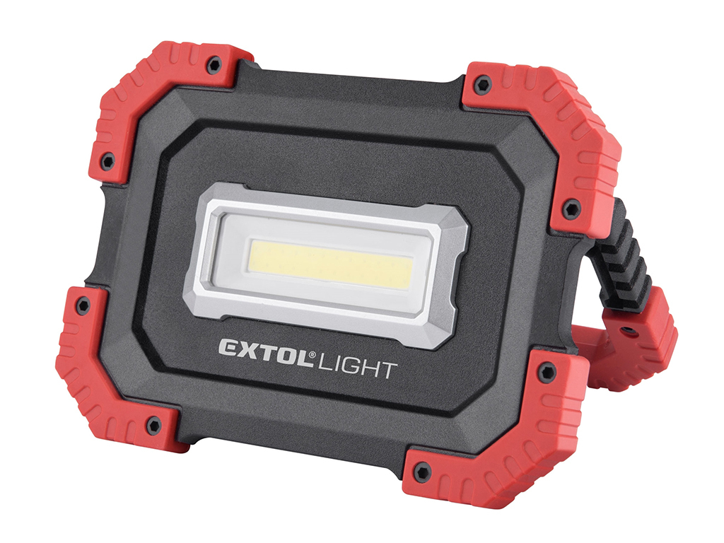 Reflektor pracovný LED, USB nabíjanie, EXTOL LIGHT