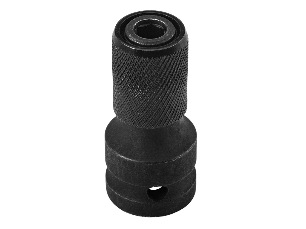 Adaptér rázový štvorhran 1/2" na šesťhran 1/4", GRAPHITE