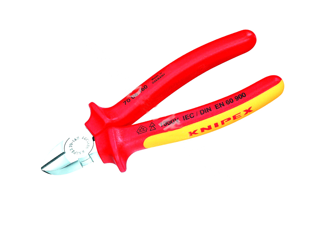 Kliešte štípacie bočné 1000V VDE, Knipex