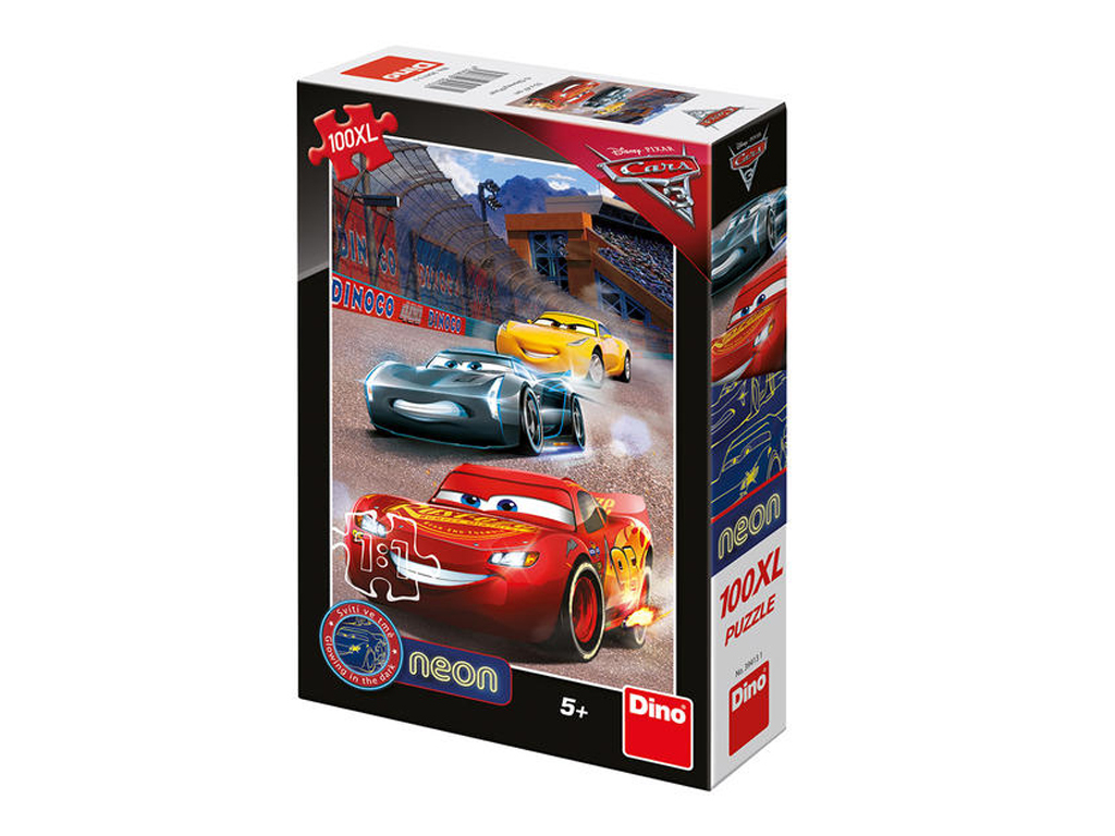 Puzzle Disney Cars 3: Víťazné kolo 100XL dielikov