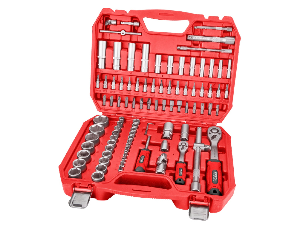 Gola sada 1/4" a 1/2", 94 dielov, EXTOL PREMIUM