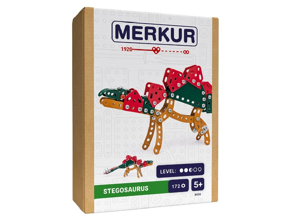 Merkur stavebnica - DINO - Stegosaurus, 172 dielov
